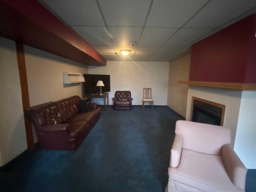 159 Reimer Drive, Hinton, AB - Indoor With Fireplace