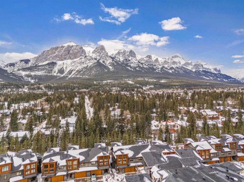 302-1105 Spring Creek Drive, Canmore, AB - Outdoor With View