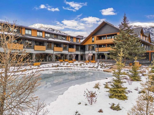 302-1105 Spring Creek Drive, Canmore, AB - Outdoor