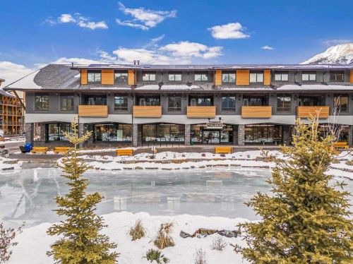 302-1105 Spring Creek Drive, Canmore, AB - Outdoor