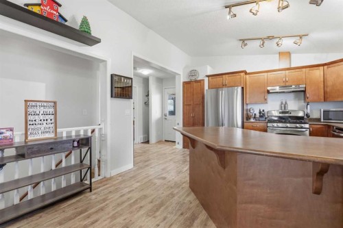 4730 52 Street, Mayerthorpe, AB - Indoor Photo Showing Kitchen With Double Sink