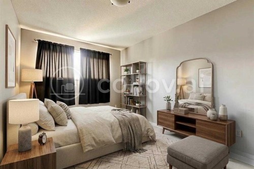 7417 35Th Avenue Nw, Calgary, AB - Indoor Photo Showing Bedroom
