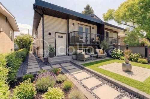 7417 35Th Avenue Nw, Calgary, AB - Outdoor With Deck Patio Veranda
