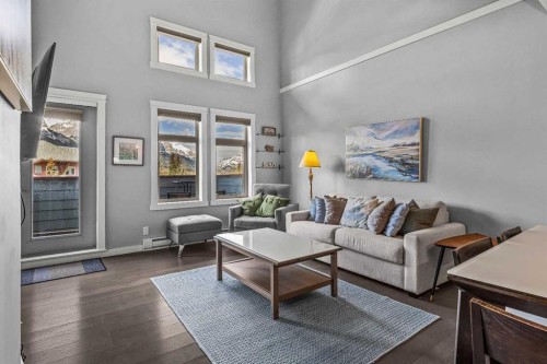 321-107 Montane Road, Canmore, AB - Indoor Photo Showing Living Room