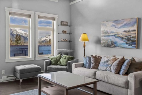 321-107 Montane Road, Canmore, AB - Indoor Photo Showing Living Room