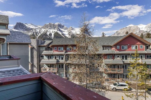 321-107 Montane Road, Canmore, AB - Outdoor With Balcony With Facade