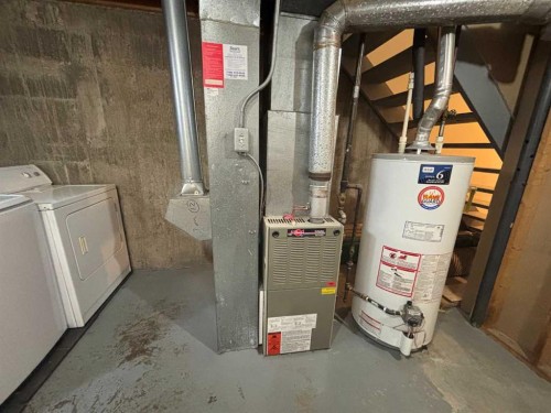 45A Kallbom Crescent, Whitecourt, AB - Indoor Photo Showing Basement