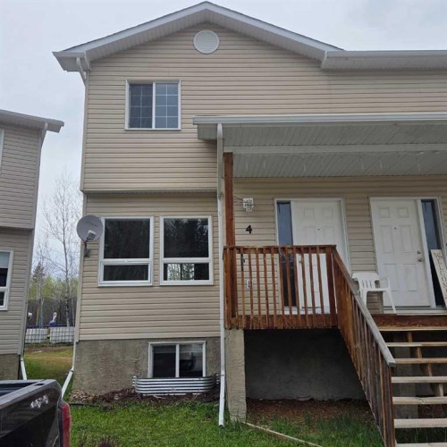 4-624 41 Street, Edson, AB - Outdoor With Deck Patio Veranda