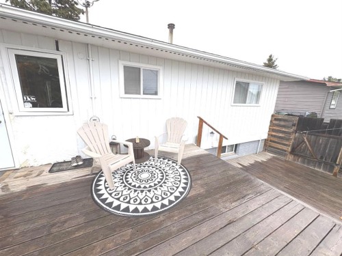25 Centennial Crescent, Swan Hills, AB - Outdoor With Deck Patio Veranda With Exterior