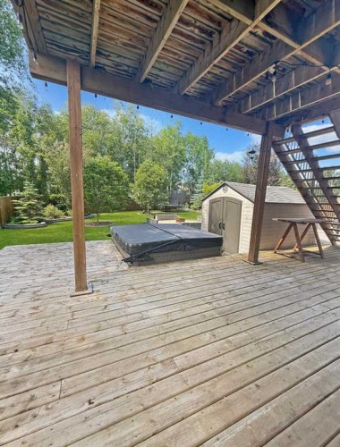 42 Riverstone Road, Whitecourt, AB - Outdoor With Deck Patio Veranda