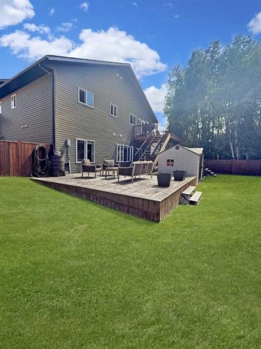 42 Riverstone Road, Whitecourt, AB - Outdoor With Deck Patio Veranda