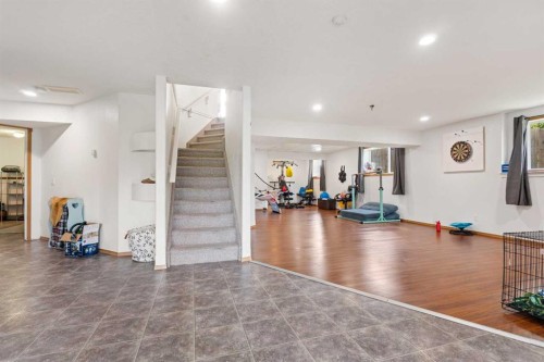 6 Park Circle, Whitecourt, AB - Indoor Photo Showing Gym Room