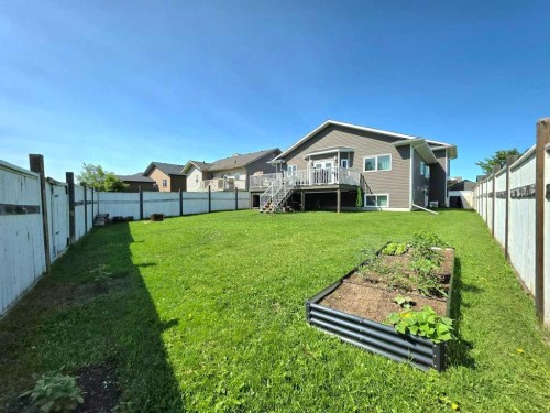 409 13 Street Se, Slave Lake, AB - Outdoor With Deck Patio Veranda With Backyard