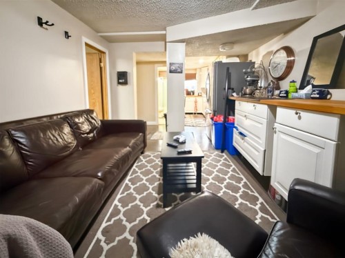 25 Wedow Drive, Whitecourt, AB - Indoor Photo Showing Living Room