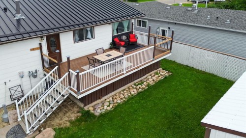 25 Wedow Drive, Whitecourt, AB - Outdoor With Deck Patio Veranda