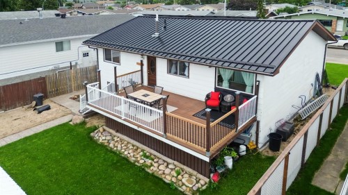 25 Wedow Drive, Whitecourt, AB - Outdoor With Deck Patio Veranda