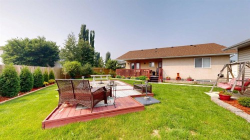 27 Patterson Place, Whitecourt, AB - Outdoor With Deck Patio Veranda