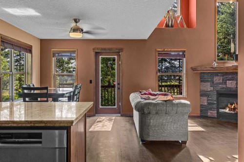 202-108 Armstrong Place, Canmore, AB - Indoor With Fireplace