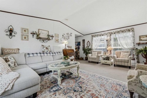 34 Gunderson Drive, Whitecourt, AB - Indoor Photo Showing Living Room