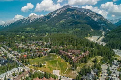 25-300 Eagle Terrace Road, Canmore, AB - Outdoor With View