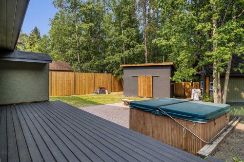 610 Larch Place, Canmore, AB - Outdoor With Deck Patio Veranda