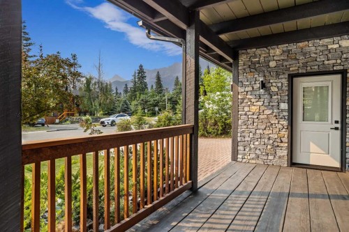 610 Larch Place, Canmore, AB - Outdoor With Deck Patio Veranda With Exterior