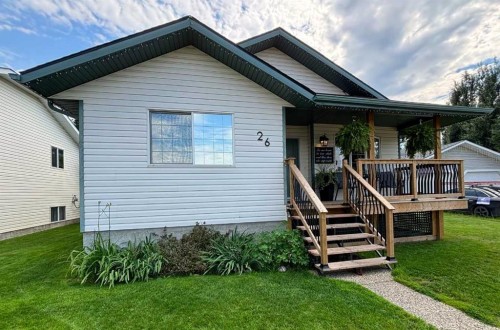 26 Olson Crescent, Whitecourt, AB - Outdoor With Deck Patio Veranda