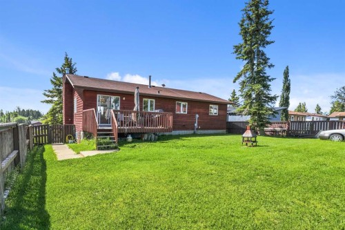 22 Hillside Avenue, Swan Hills, AB - Outdoor With Deck Patio Veranda