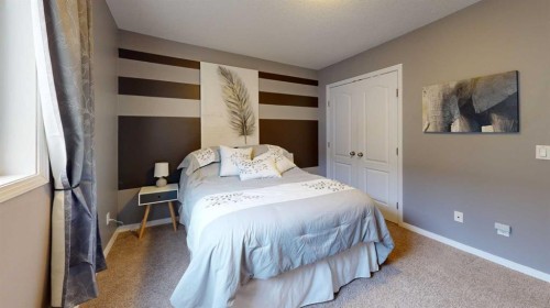 47 Rodeo Way, Whitecourt, AB - Indoor Photo Showing Bedroom