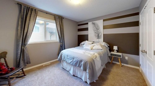 47 Rodeo Way, Whitecourt, AB - Indoor Photo Showing Bedroom