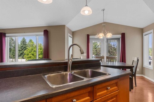 102 Poplar Drive, Whitecourt, AB - Indoor Photo Showing Kitchen With Double Sink