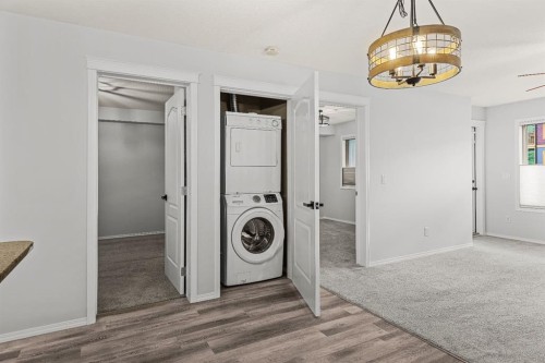 120-300 Palliser Lane, Canmore, AB - Indoor Photo Showing Laundry Room