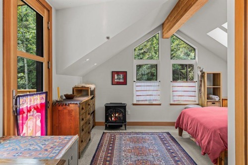 A And B-132 Rundle Crescent, Canmore, AB - Indoor With Fireplace