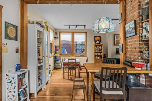 A And B-132 Rundle Crescent, Canmore, AB - Indoor Photo Showing Dining Room