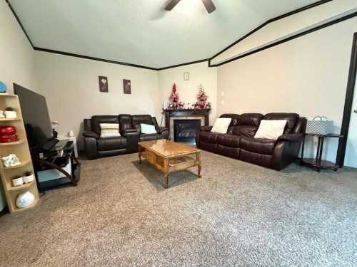 8 131074 Twp Rd 590, Rural Woodlands County, AB - Indoor With Fireplace