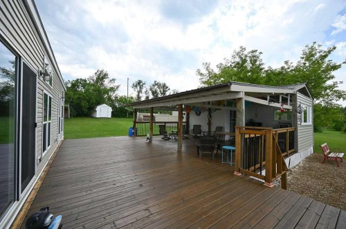 167 Shank Drive, Island Lake South, AB - Outdoor With Deck Patio Veranda With Exterior