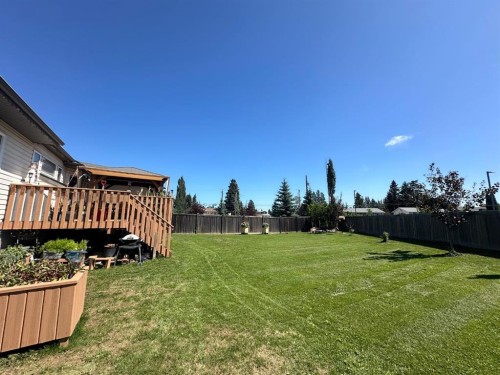 66 Cedar Heights, Whitecourt, AB - Outdoor With Backyard