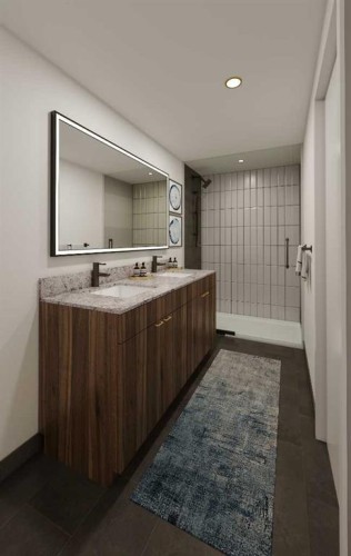 112-1736 Bow Valley, Canmore, AB - Indoor Photo Showing Bathroom