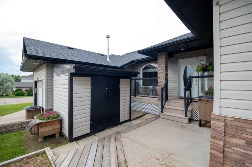 4630-Pine Avenue, Boyle, AB - Outdoor With Deck Patio Veranda With Exterior