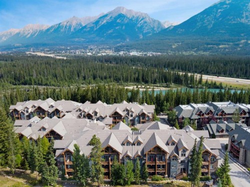 307-155 Crossbow Place, Canmore, AB - Outdoor With View