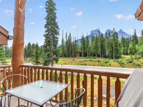 307-155 Crossbow Place, Canmore, AB - Outdoor With Deck Patio Veranda