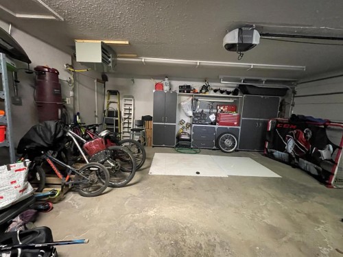 321 Collinge Road, Hinton, AB - Indoor Photo Showing Garage