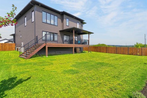55 Riverdale Bend, Whitecourt, AB - Outdoor With Deck Patio Veranda