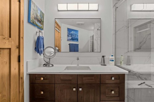 205-600 Spring Creek Drive, Canmore, AB - Indoor Photo Showing Bathroom