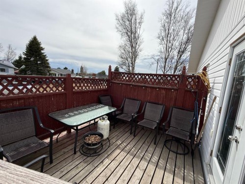 59 A&B Centennial Crescent, Swan Hills, AB - Outdoor With Deck Patio Veranda