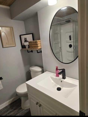 59 A&B Centennial Crescent, Swan Hills, AB - Indoor Photo Showing Bathroom