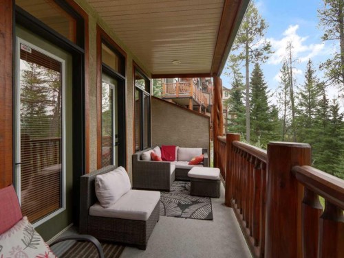 11-137 Wapiti Close, Canmore, AB - Outdoor With Deck Patio Veranda With Exterior