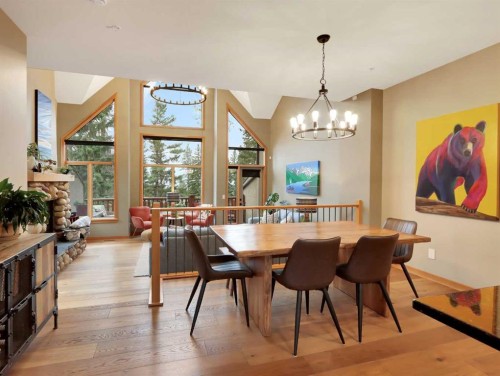 11-137 Wapiti Close, Canmore, AB - Indoor Photo Showing Dining Room