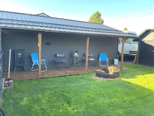 28 Centennial Crescent, Swan Hills, AB - Outdoor With Deck Patio Veranda