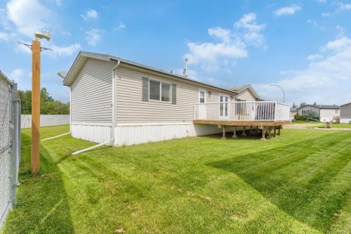 54 Aspen Drive West, Athabasca, AB - Outdoor With Deck Patio Veranda